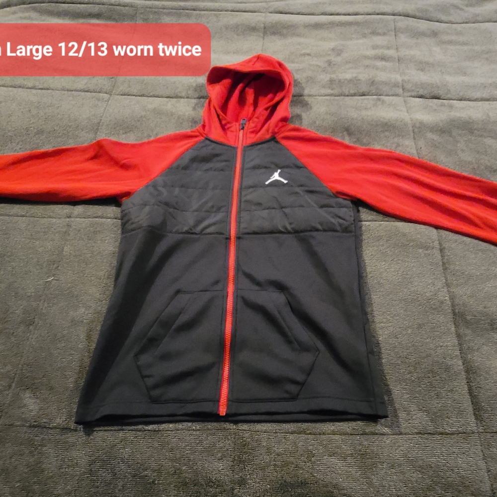 Nike Air Jordan Youth Lightweight Jacket Size Large 12/13